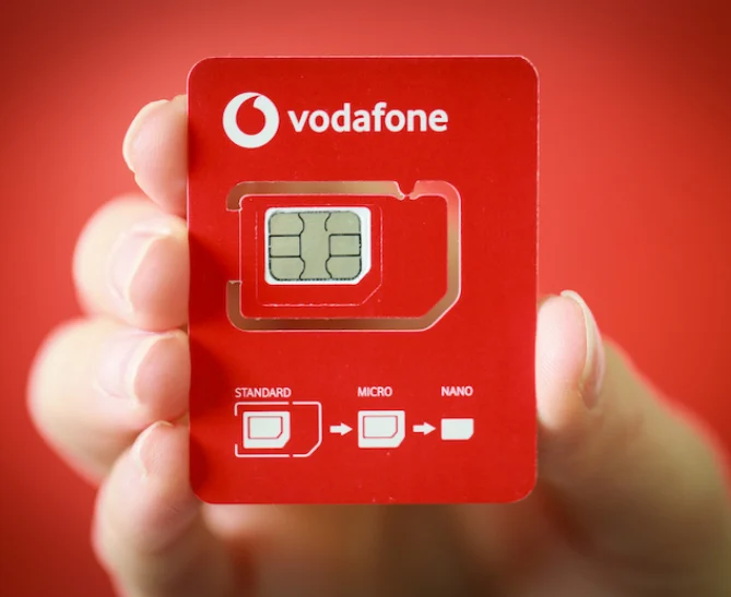 Vodafone SIM-Karte